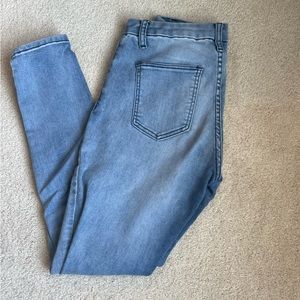 Asos light wash skinny jeans